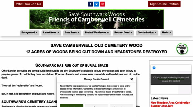 savesouthwarkwoods.org.uk