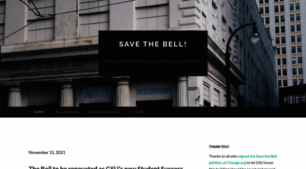 savethebell.org