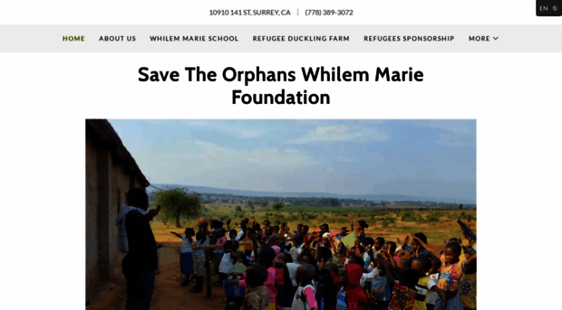 savetheorphanswhilemmariefoundation.com