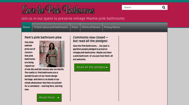 savethepinkbathrooms.com