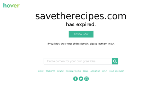 savetherecipes.com