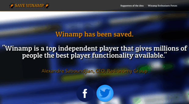 savewinamp.com