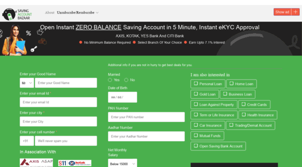 savingaccountbazaar.in