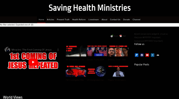 savinghealthministries.com