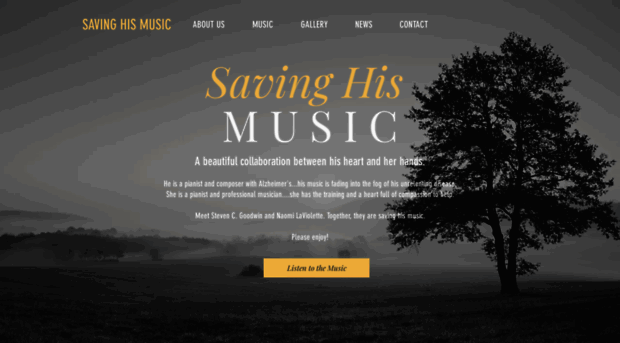 savinghismusic.com