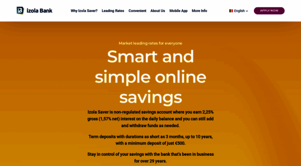 savings.izolabank.com