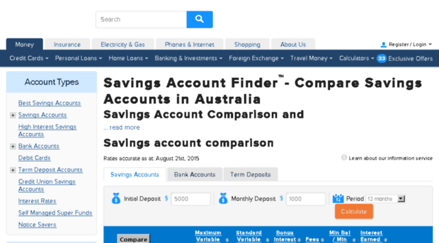 savingsaccountfinder.com.au