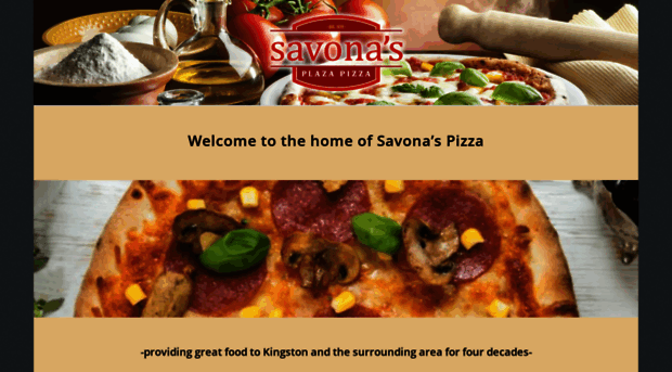 savonaspizza.com