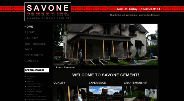 savonecement.com