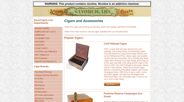 savorcigars.com