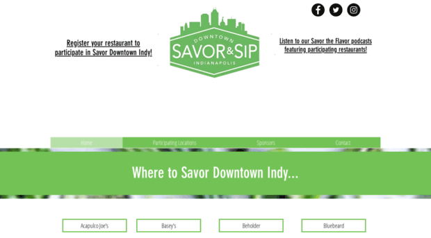 savordowntownindy.com