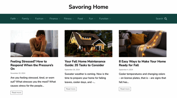 savoringhome.com