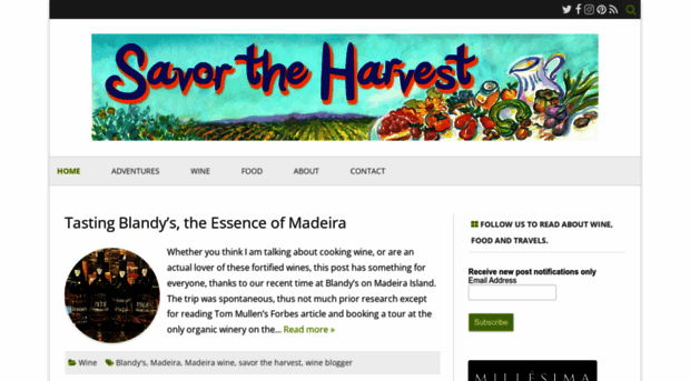 savortheharvest.com