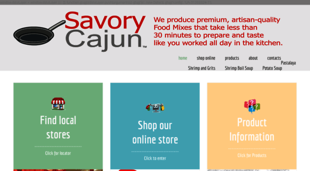 savorycajun.com