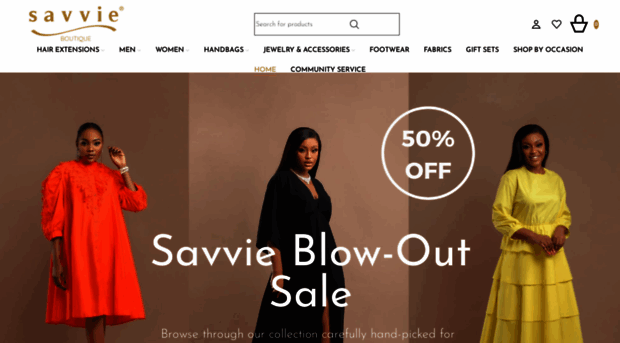 savvieboutique.com