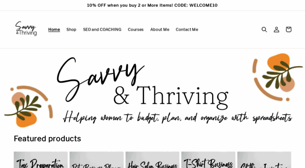 savvyandthriving.com