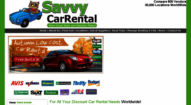 savvycarrental.com