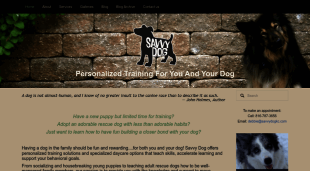 savvydogkc.com