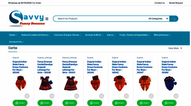 savvyfancydresses.com
