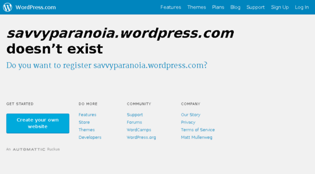 savvyparanoia.com