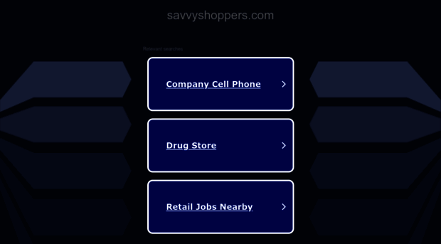 savvyshoppers.com