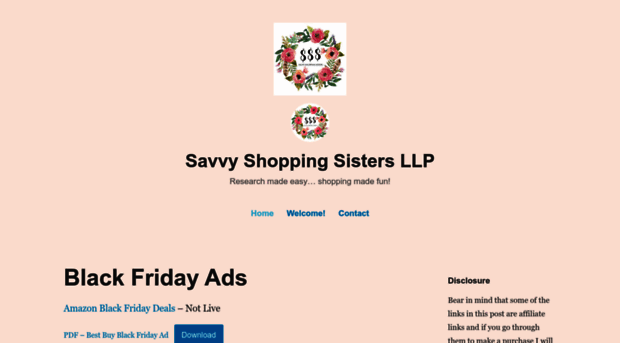 savvyshoppingsisters.com