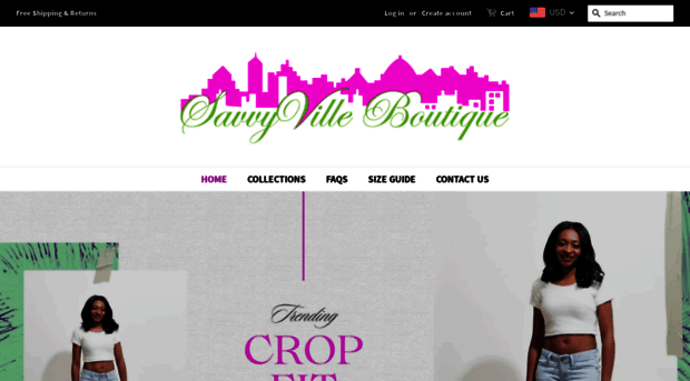 savvyvilleboutique.com