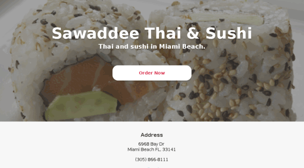 sawaddeethaisushi.com
