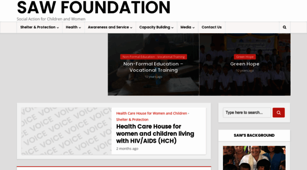 sawfoundation.org