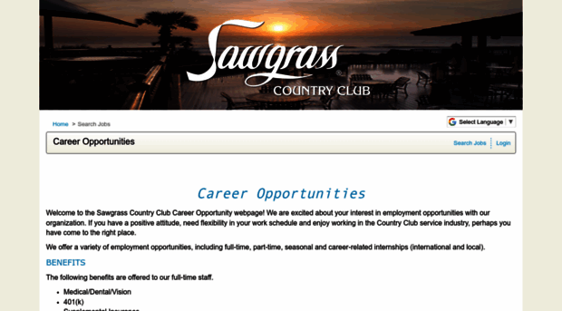 sawgrasscountryclub.iapplicants.com