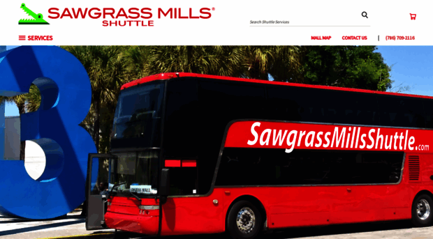 sawgrassmillsshuttle.com