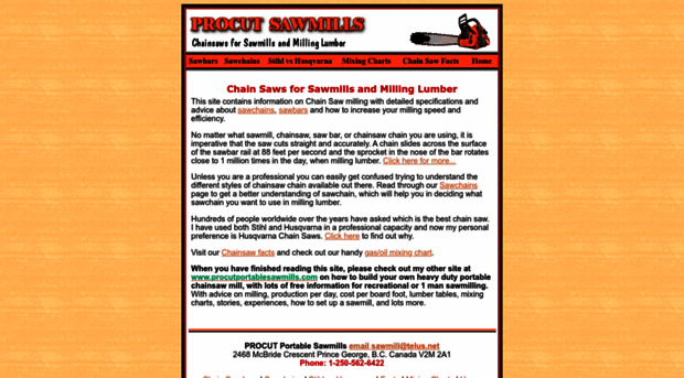 sawmillchainsaws.com