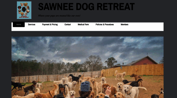 sawneedogretreat.com