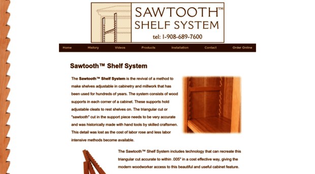 sawtoothshelfsystem.com