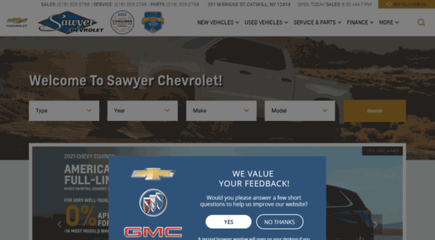 sawyerchevy.com