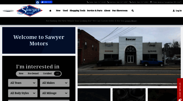 sawyermotorscars.com