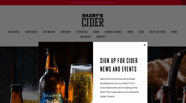 saxbyscider.co.uk