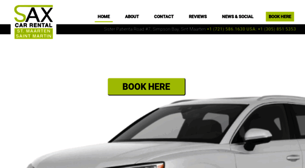 saxcarrental.com