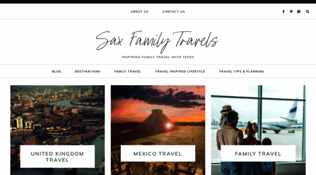 saxfamilytravels.com