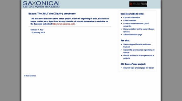 saxon.sourceforge.net
