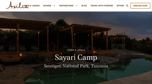 sayaricamp.asiliaafrica.com