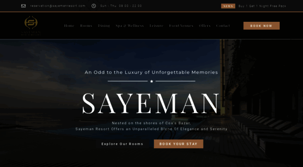 sayemanresort.com