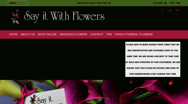 sayitwithflowersusa.com