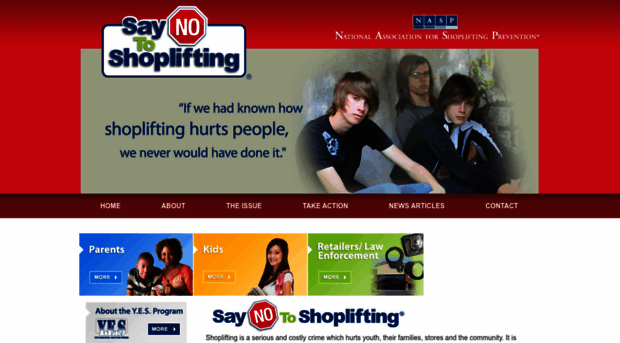 saynotoshoplifting.org