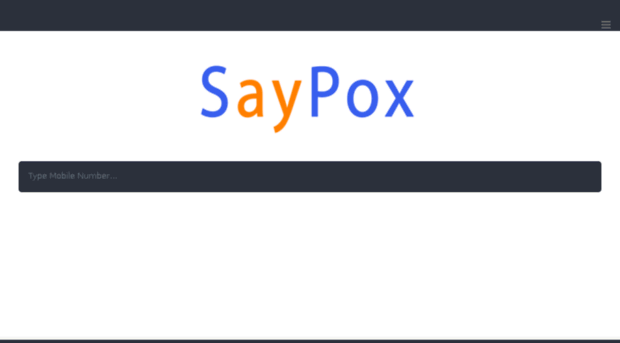 saypox.com