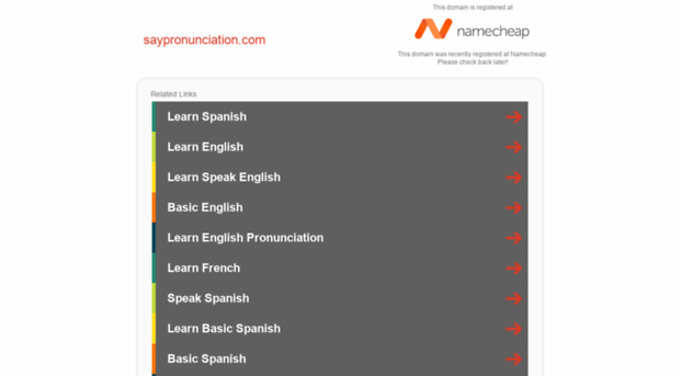 saypronunciation.com