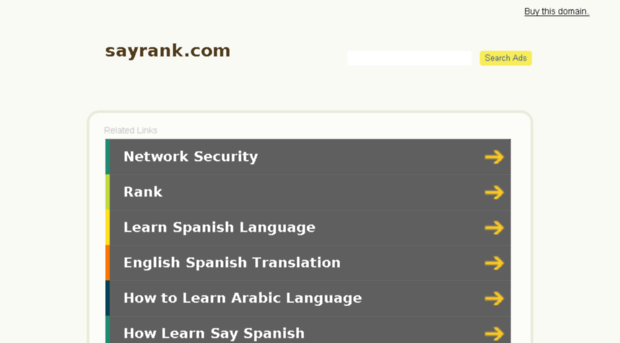 sayrank.com