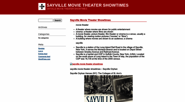 sayvillemovietheatershowtimeslcy.wordpress.com