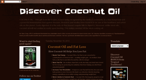 sayyestococonutoil.blogspot.com