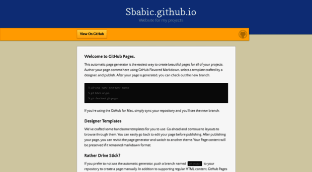 sbabic.github.io